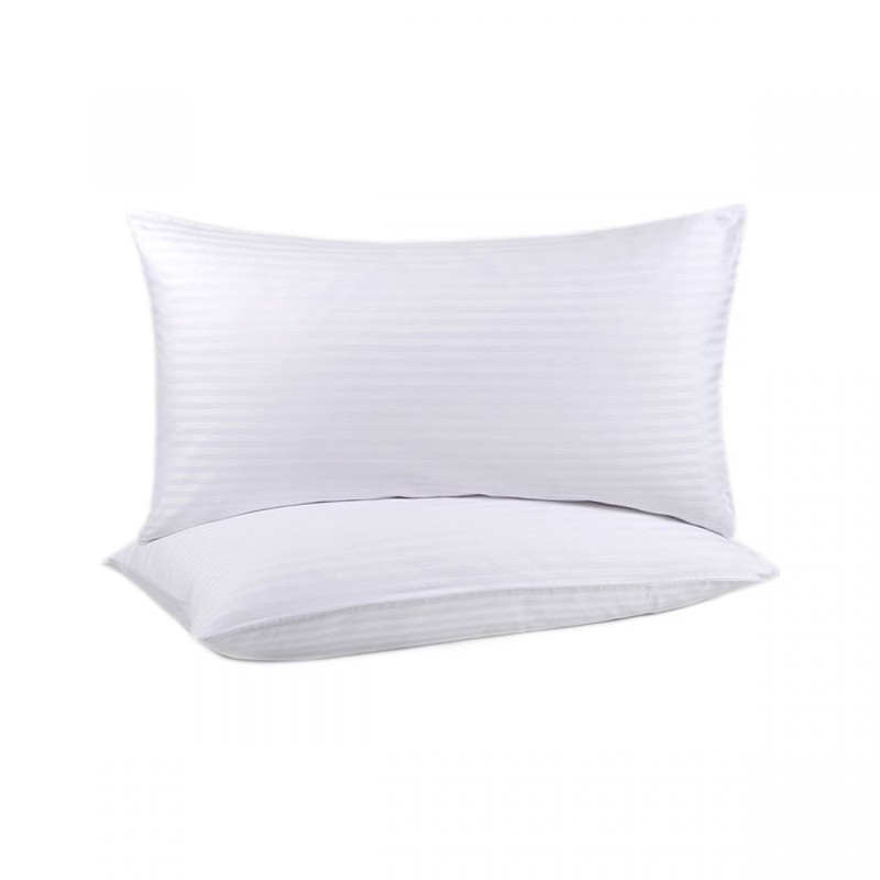 Наволочка SOUNDSLEEP (Stripe) , сатин-страйп, біла, 50х70 см